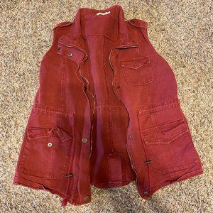 Red Vest Size L